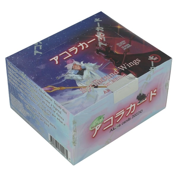 Akora TCG: Spellbound Wings Booster Box 1st Edition - Bed Bath & Beyond - 40896213 Akora TCG: Spellbound Wings Booster Box 1st Edition - Bed Bath & Beyond - 40896213
