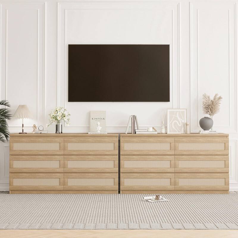 Rattan Dresser for Bedroom