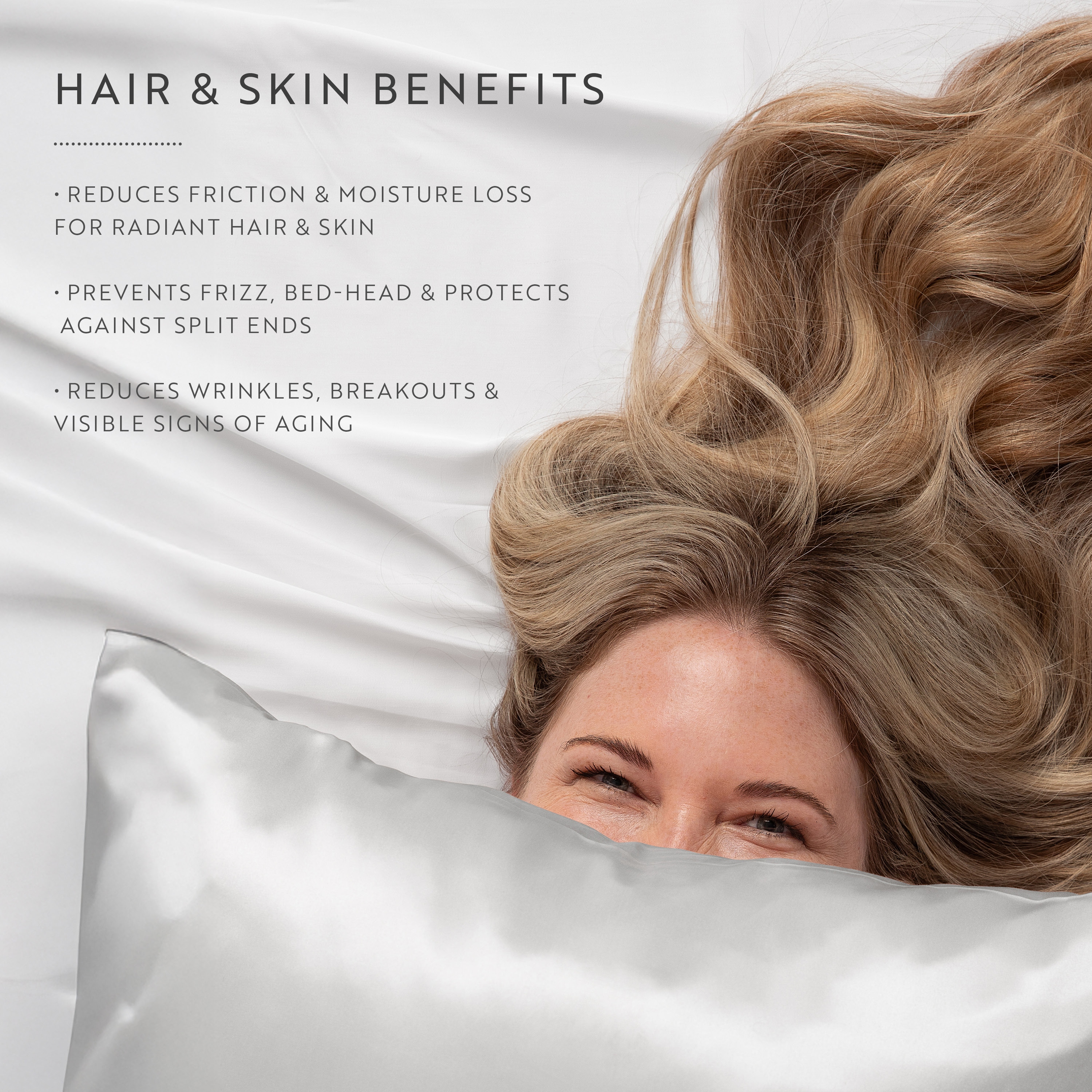 Becky Cameron 100% Mulberry Silk Zippered Pillowcase