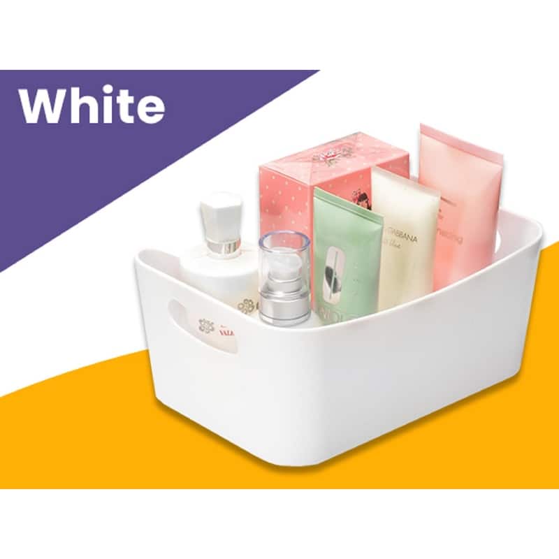 Ybmhome Open Bin Storage Basket Kitchen Pantry , Caddy Clear
