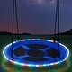preview thumbnail 4 of 7, Trekassy 700lbs 40” Saucer Tree Swing with LED Lights for Kids Adults Outdoor