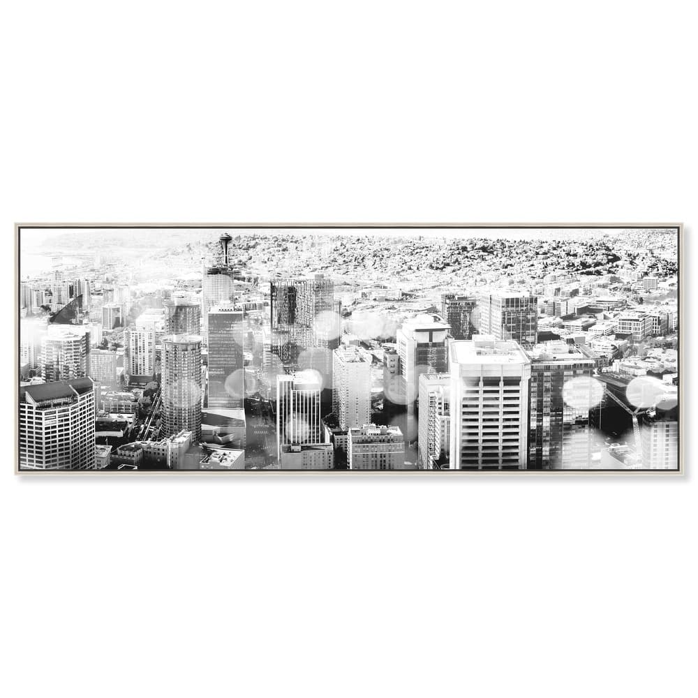 You're in Seattle Panoramic Canvas by Art Remedy