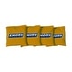 preview thumbnail 1 of 1, Emory University Eagles Yellow Cornhole Bags All-Weather Resin Filled