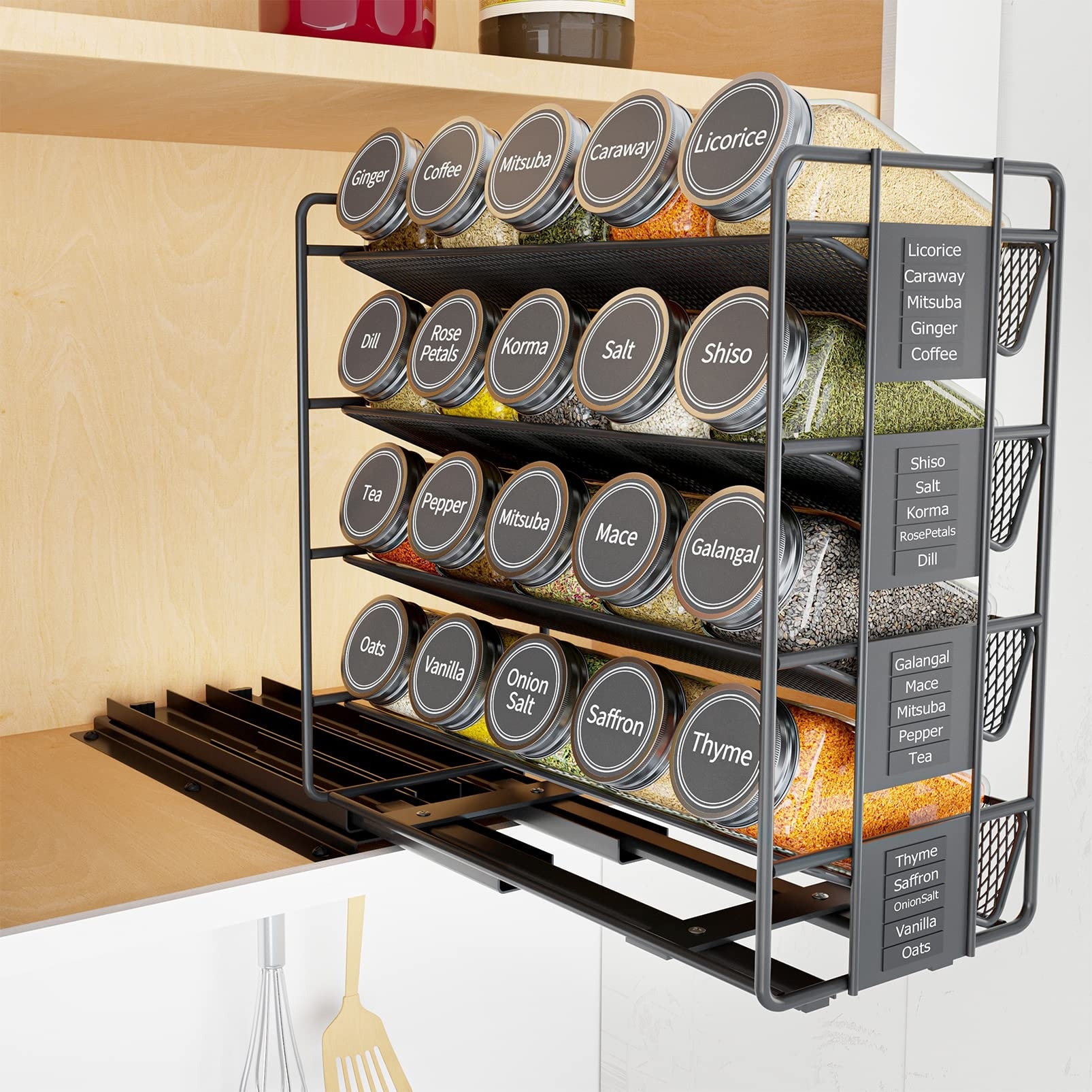 Bed bath and sale beyond spice rack