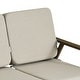 preview thumbnail 58 of 90, Casual Wood Outdoor Patio Sofa Loveseat with Cushion