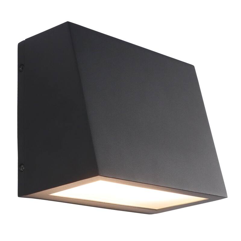 Modern LED Wall Sconces Light with Matte Black