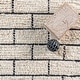 preview thumbnail 8 of 7, Nuloom Ariana Brick Pattern Wool Blend Area Rug
