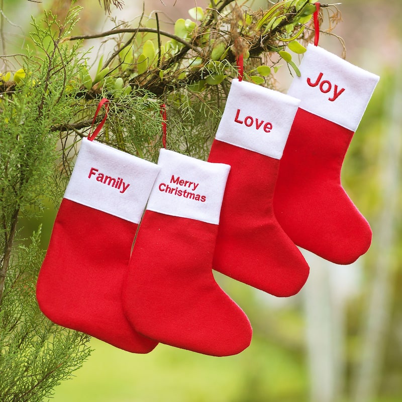 Novica Handmade Hang With Care Holiday Ornaments (Set Of 4)