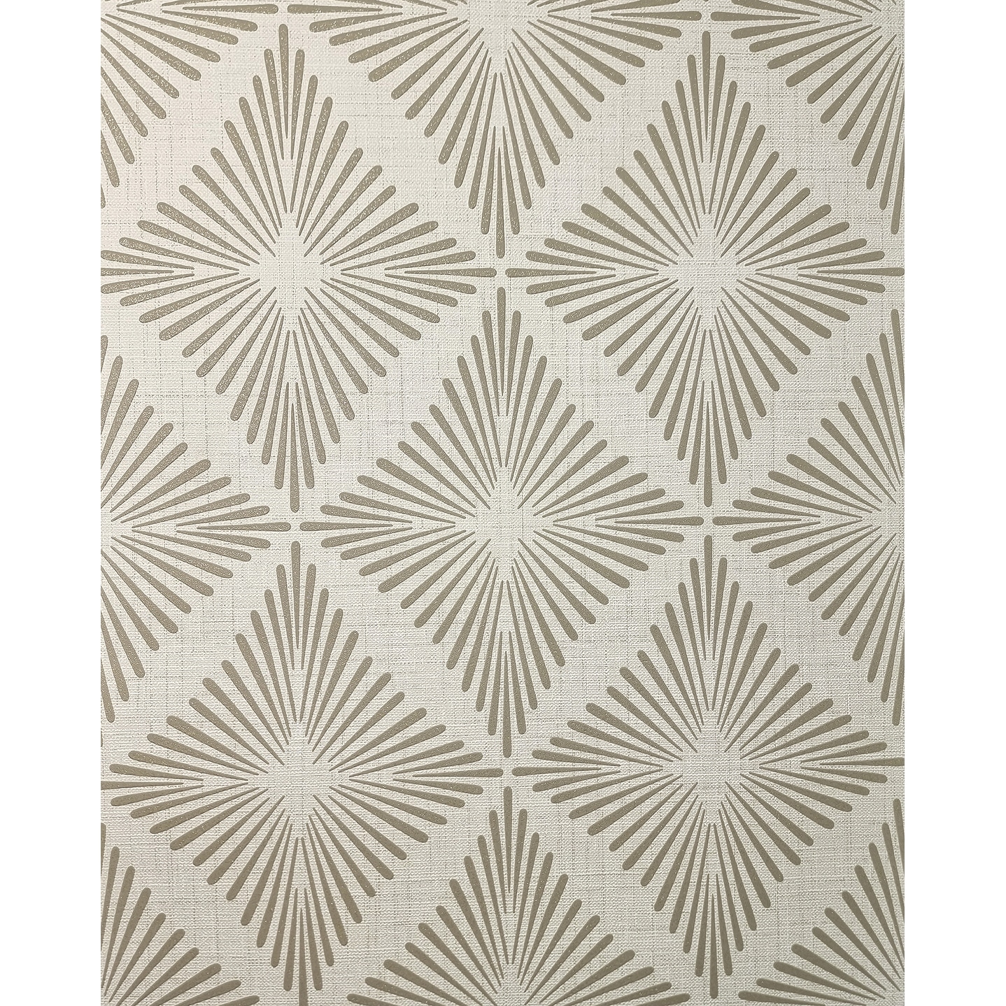 Fine Decor Denver Neutral Starburst Wallpaper