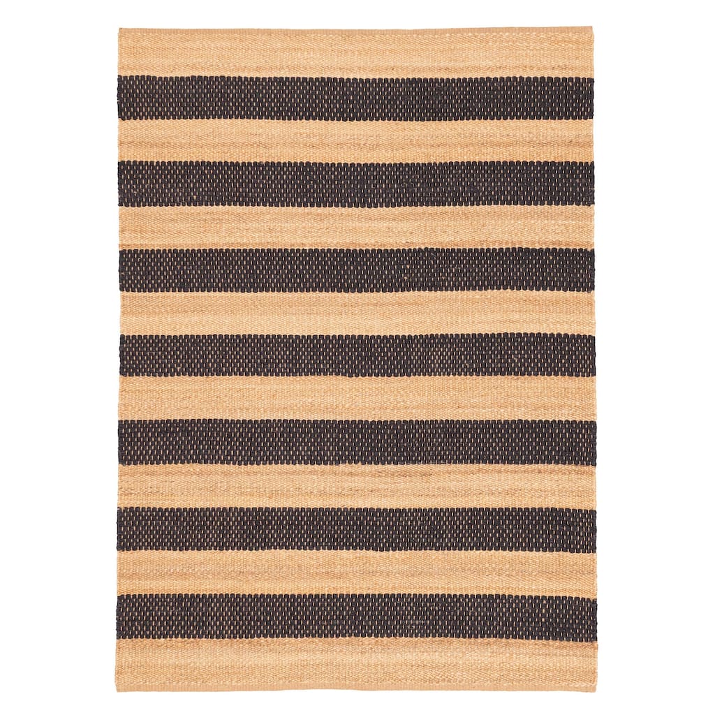 ECARPETGALLERY Flat-Weave Palas Denizli Tan Jute Rug - 5'5 x 7'8