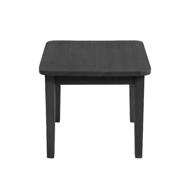 All Weather Outdoor Wood Side Table