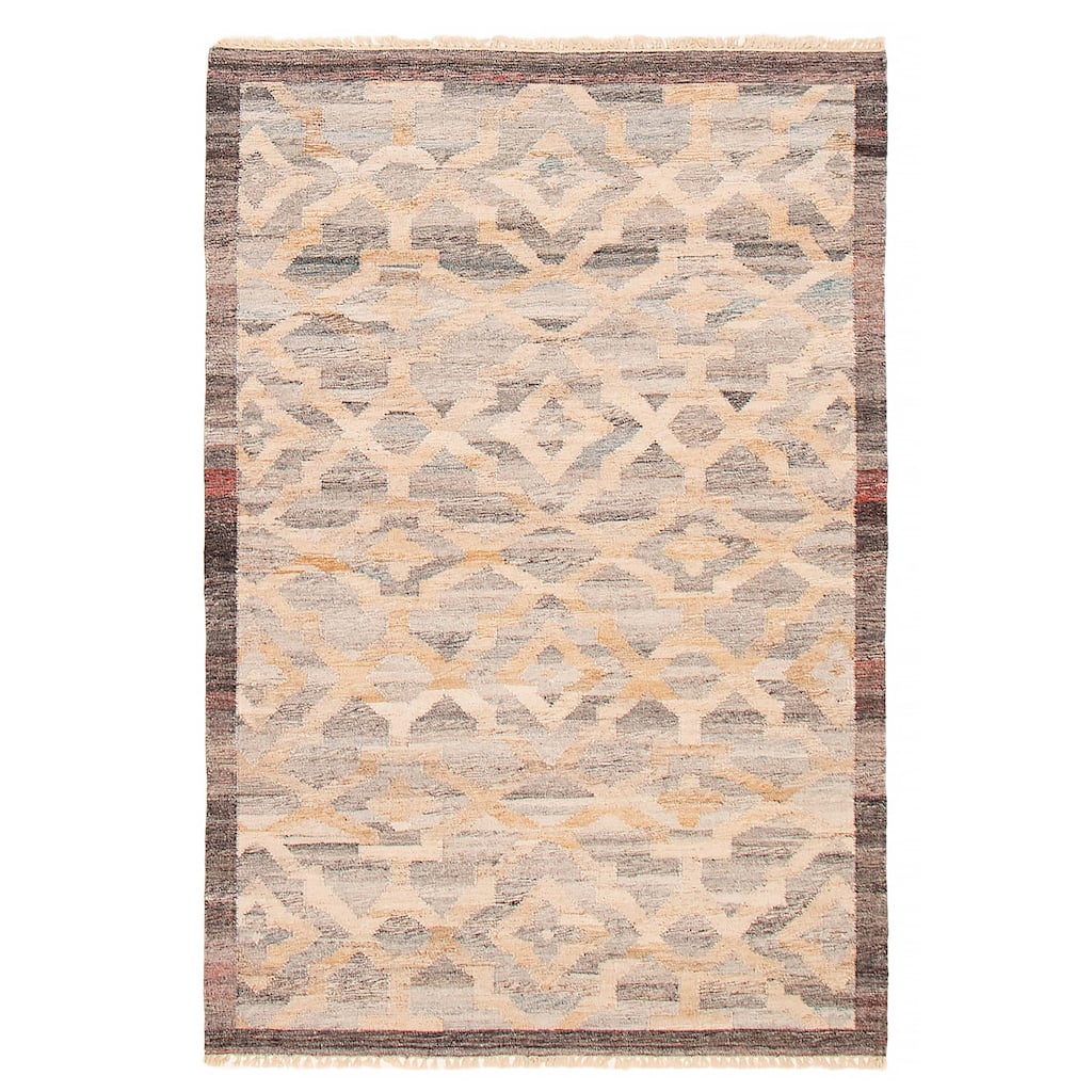 Ankara FW Beige Kilim 5'2" x 7'10" - 5'2 x 7'10