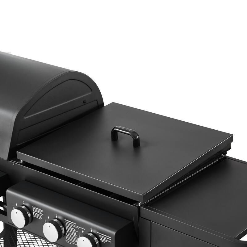 GDF Studio - Firecrest Pro All-in-One Propane Gas Grill with Griddle