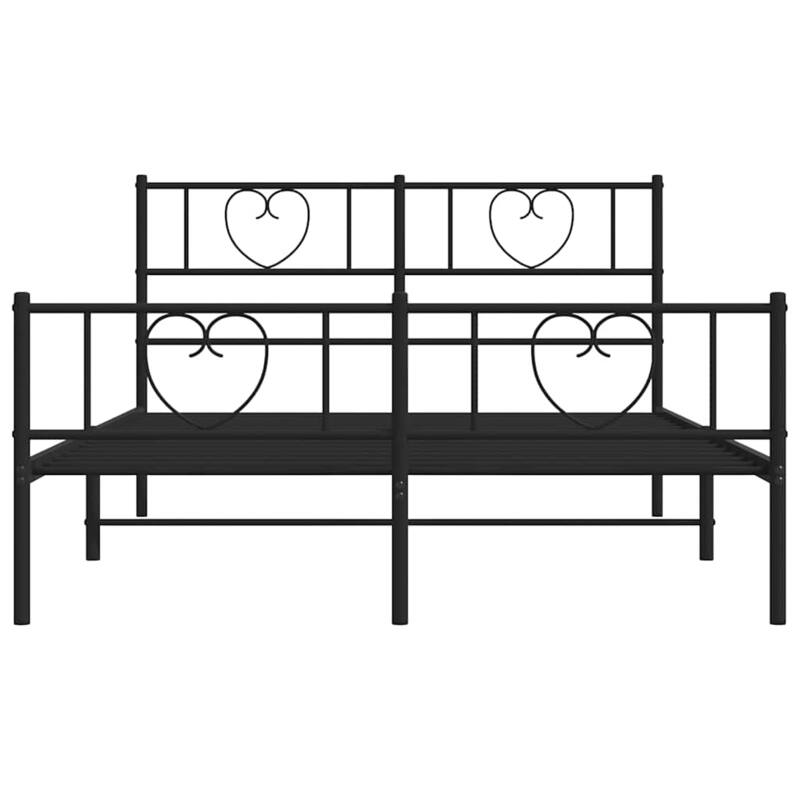 vidaXL Metal Bed Frame, No Mattress