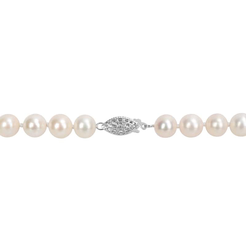 Miadora 7.5-8mm Cultured Freshwater Pearl Strand Necklace