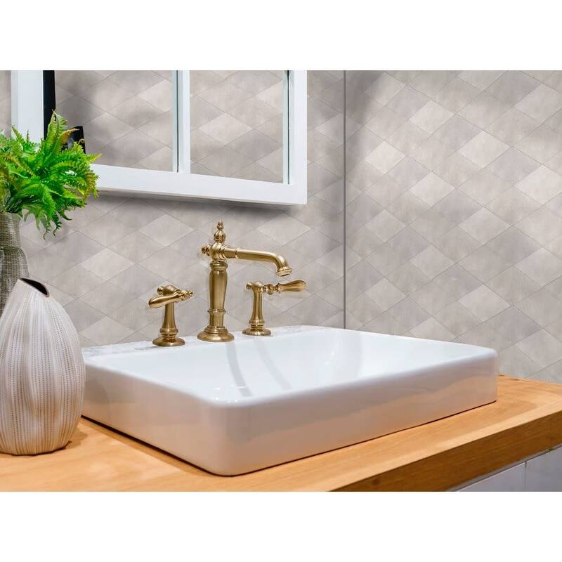 Shaw 494TS Halftone - 5" x 9" Parallelogram Floor and Wall Tile -