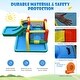 preview thumbnail 8 of 10, Costway Slide Water Park Climbing Bouncer Splash Pool Pendulum Tunnel - See Details