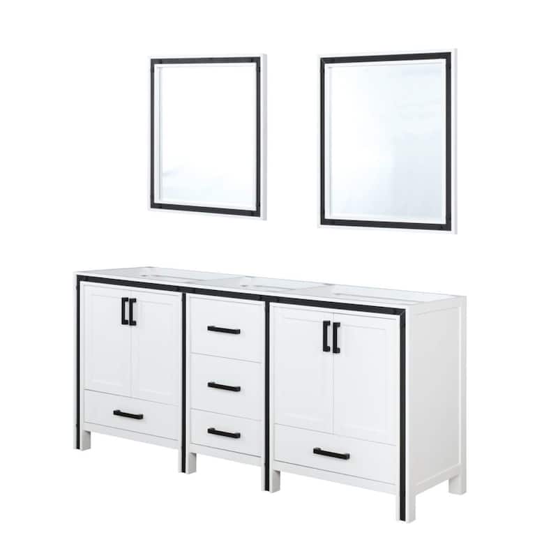 Ziva Bath Vanity No Top and Mirror