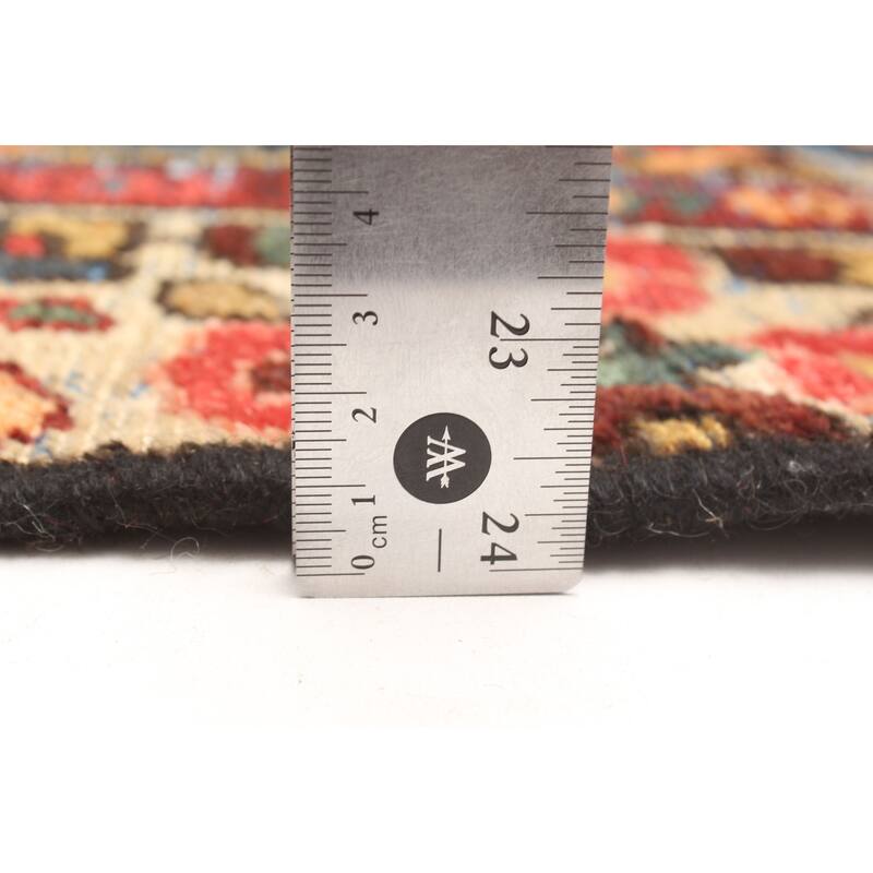 ECARPETGALLERY Hand-knotted Antalya Vintage Red Wool Rug - 4'1 x 6'2