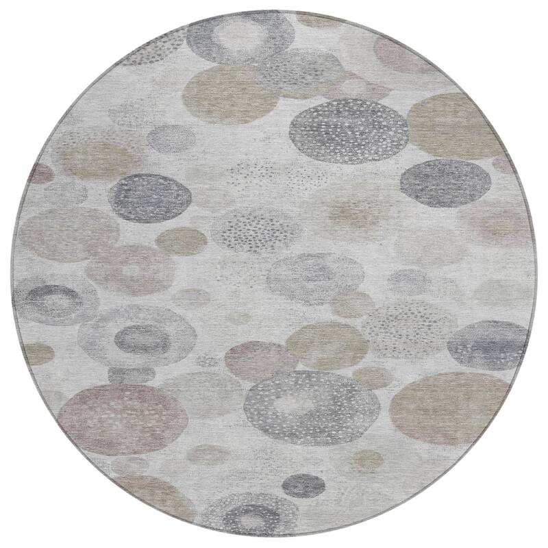 HomeRoots Geometric Transitional Rectangle Outdoor Rug