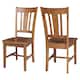 The Gray Barn Moonshine Slat Back Dining Chair (Set of Two)