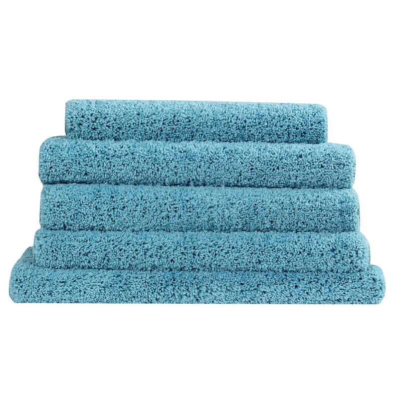 Better Trends Bath Rug 100% Micro Polyester Tufted Anti-Skid Latex Backing Bathroom Rugs for Shower, Sink Bath Mats Micro Plush