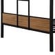 preview thumbnail 7 of 25, Full-over-Full Bunk Bed Modern Style Steel Frame Bunk Bed with Safety Rail, Built-in Ladder for Bedroom
