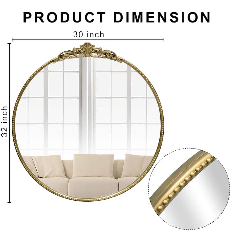Antique Wall Mirror Baroque Vintage Mirror