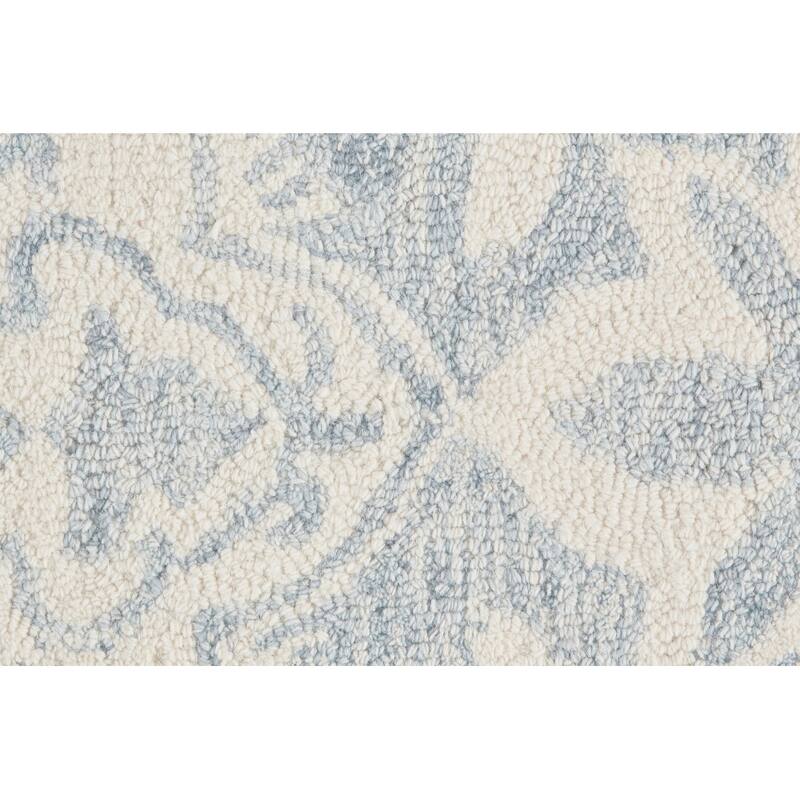 Feizy FZRG43728 Lazi 8' x 10' Wool Hand Tufted Transitional Farmhouse