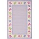 preview thumbnail 11 of 11, SAFAVIEH Handmade Children's Butterflies Garden New Zealand Wool Rug 5' x 8' - Lavander/Multi