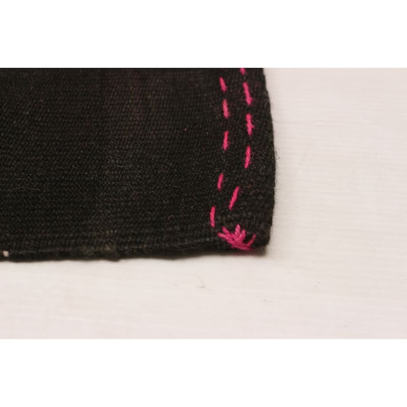 ECARPETGALLERY Flat-Weave Ankara FW Pink Wool Kilim - 10'11 x 14'9