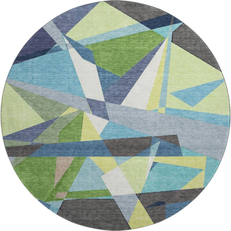 Premium Washable Super Soft Abstract Mosaic Mayfield Rug