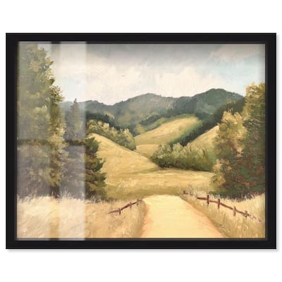 Summer Fields Shadowbox by Art Remedy