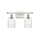 Option White and Polished Chrome / Clear