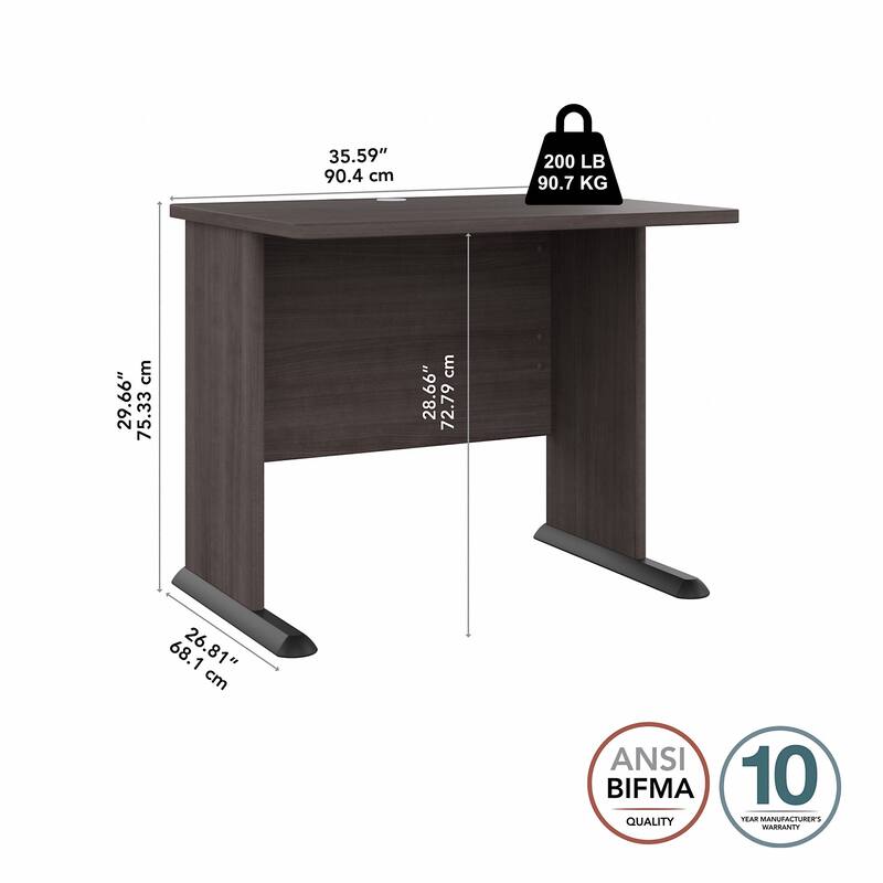 Studio A 36W Small Computer Desk by Bush Business Furniture