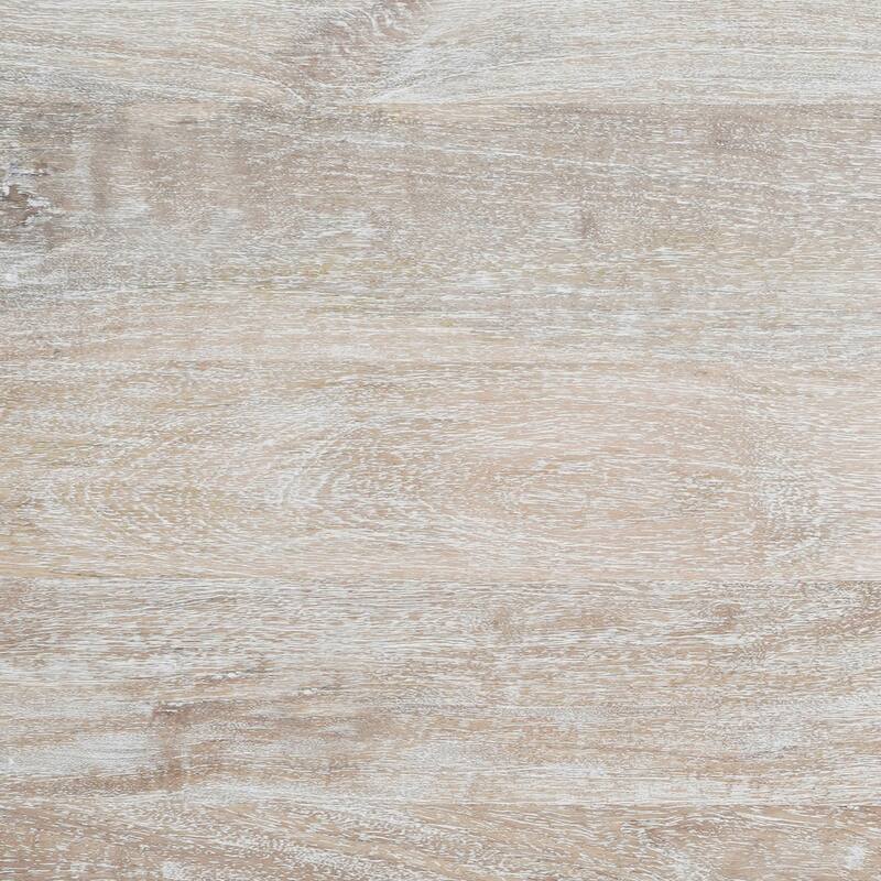 Whitman Light Brown Handmade Wood Coffee Table with Storage Shelf, 26"W x 48"L x 18"H by Sevita - 26"W x 48"L x 18"H