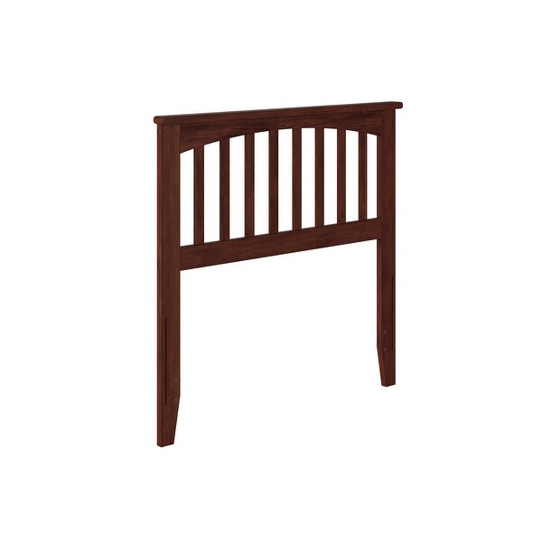 Atlantic Furniture Mission Headboard Queen Walnut Headboards Home Kitchen