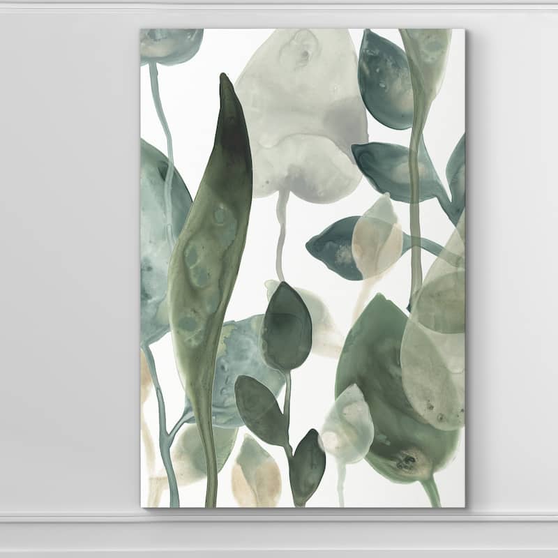Water Leaves III -Premium Gallery Wrapped Canvas