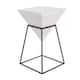 Option White/Black - 14"W, 24"H