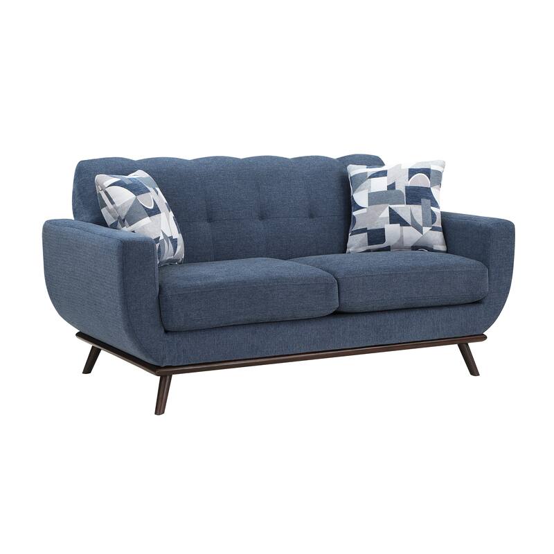 Tarsilla 2-Piece Chenille Living Room Sofa Set