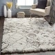 preview thumbnail 5 of 6, Livabliss Chace Distressed Trellis Shag Area Rug 8' 10" x 12'