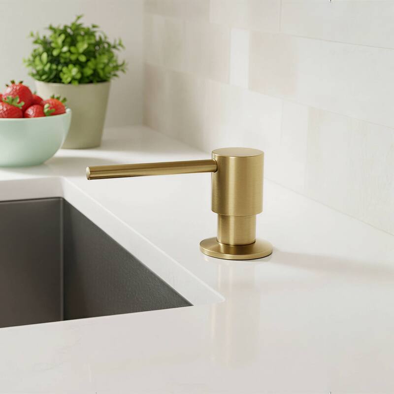 Kitchen Lead Free Solid B rass Construction Soap Dispenser