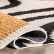 preview thumbnail 9 of 7, Nuloom Stefanie Abstract Shapes Tassel Area Rug