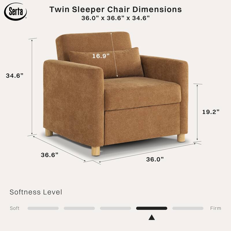 Serta Christine Convertible Chair
