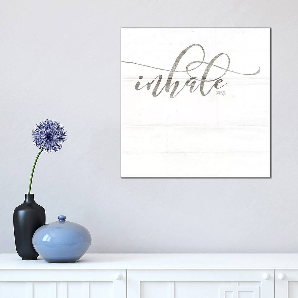 iCanvas "Inhale" by Marla Rae Canvas Print