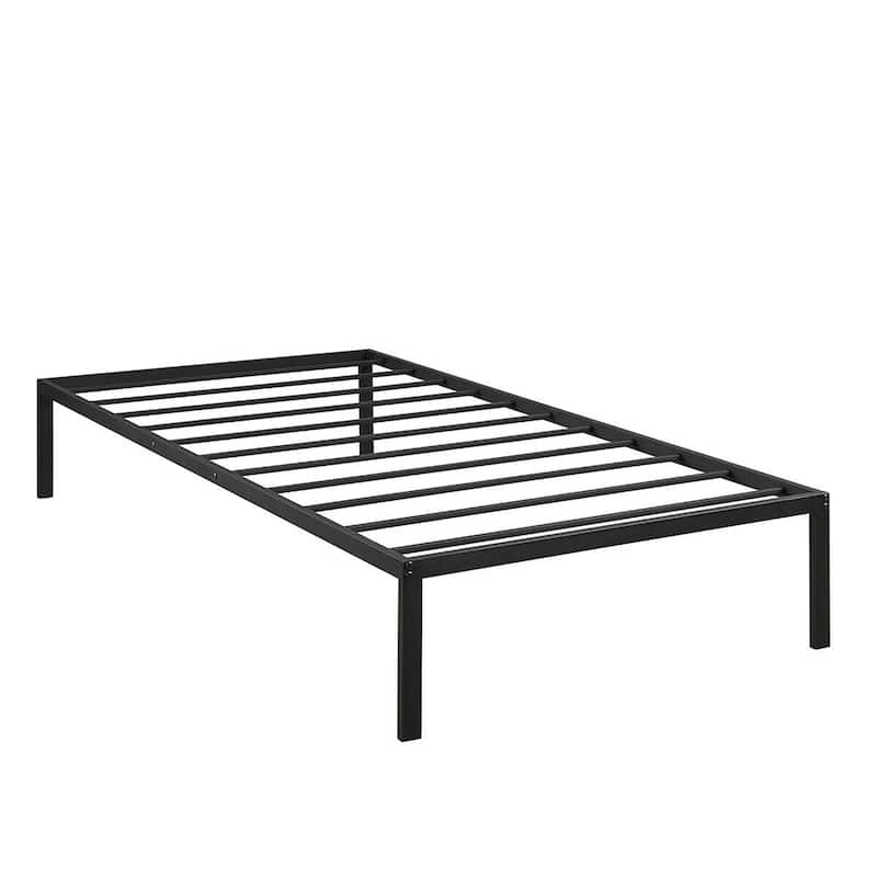 Costway 14 Inch Heavy Duty Metal Platform Bed Frame Steel Slat