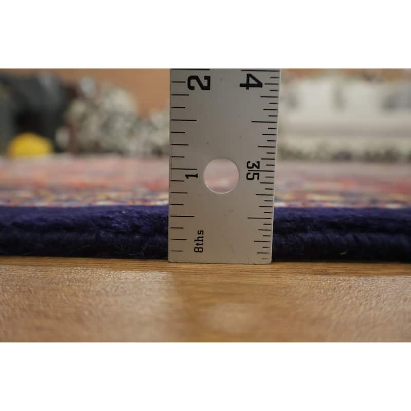 Hand Knotted Oriental 100% Wool Carpet Traditional Geometric Beige & Ivories Mood Area Rug - 8' 0'' X 6' 5''