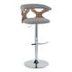 preview thumbnail 132 of 141, Carson Carrington Viby Adjustable Bar Stool with Rounded T Footrest (Set of 2)
