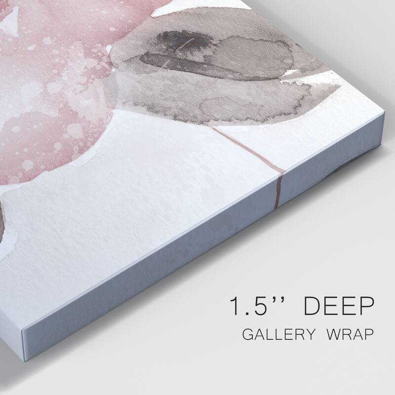 Blush Bloom I Premium Gallery Wrapped Canvas - Ready to Hang