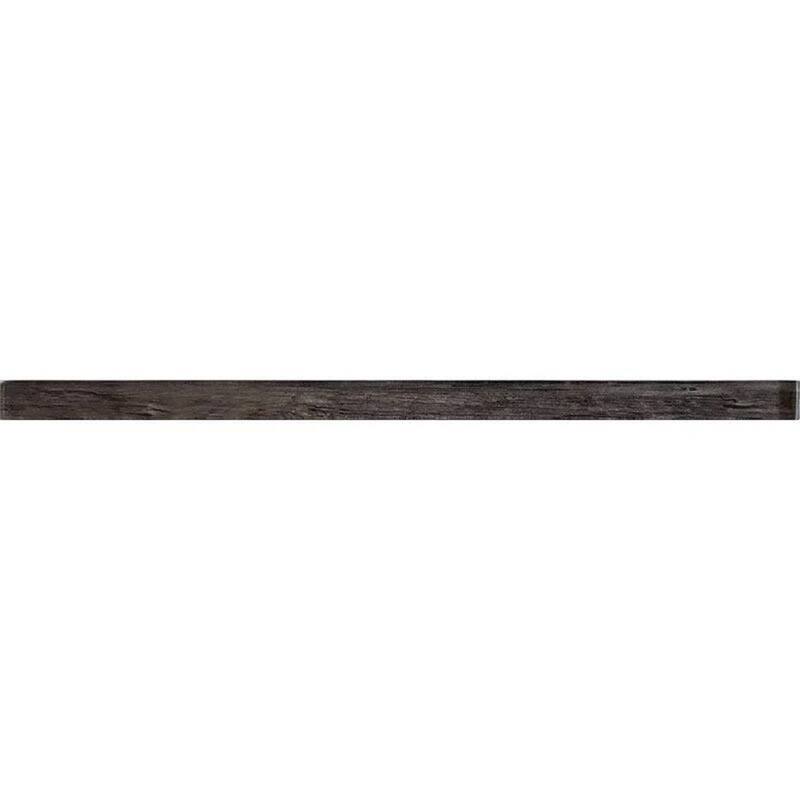 Apollo tile 0.5" x 12" Montana Glossy Wood Brown Glass Tile (0.5 sq ft/case) - 10 Pack